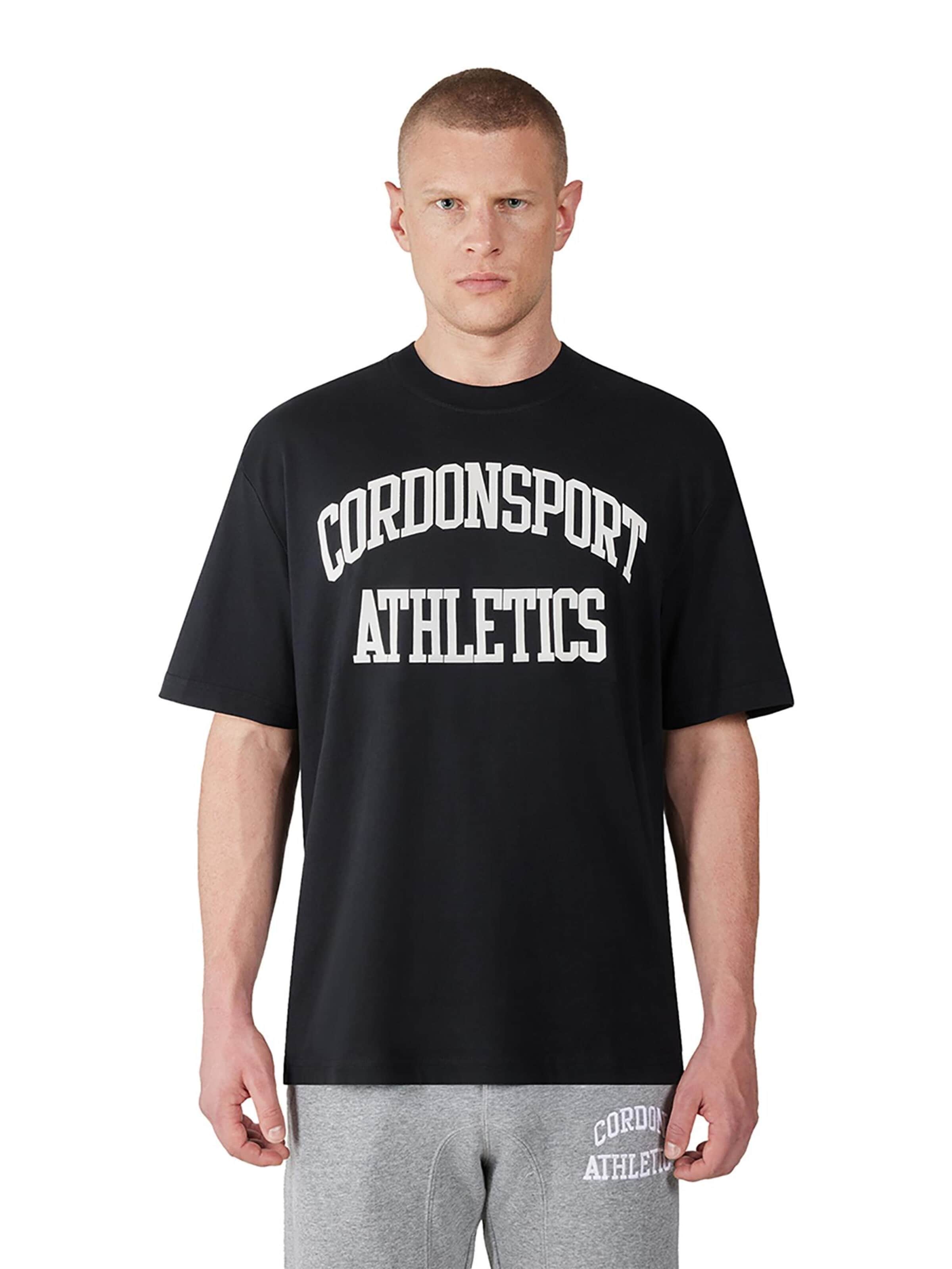 Cordon Sport Shirt 'King' in Black