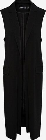 PIECES Vest 'JANA' in Black: front