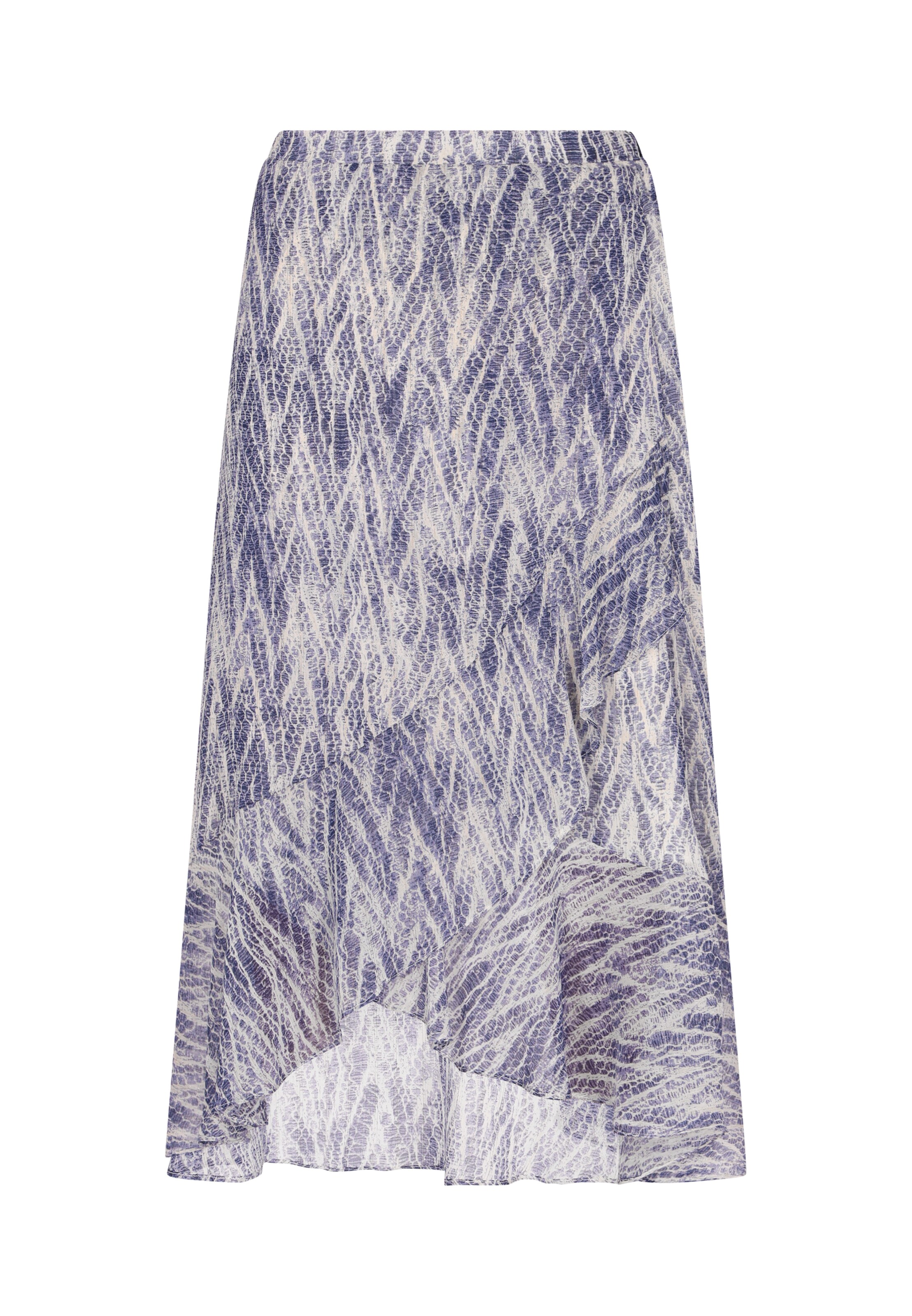 faina Φούστα σε λιλά: μπροστά