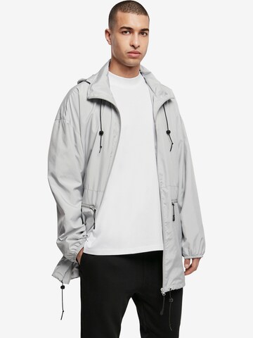 Urban Classics Between-Season Jacket in Grey: front