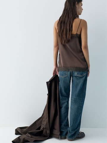 Pull&Bear Top in Brown