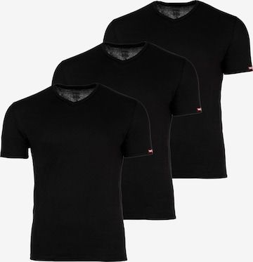 T-Shirt DIESEL en noir : devant