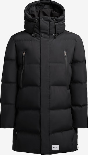 khujo Pitkä talvitakki 'MORSE' värissä musta, Tuotenäkymä