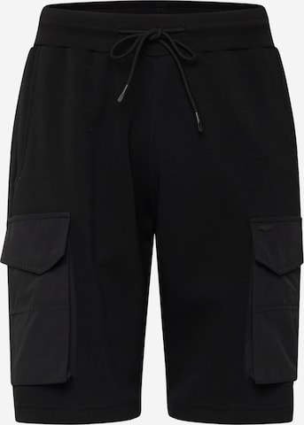 Regular Pantaloni cu buzunare de la ANTONY MORATO pe negru: față