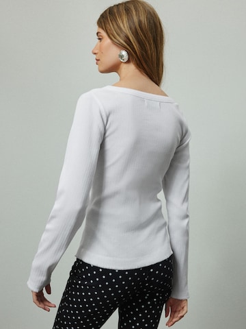 T-shirt Next en blanc