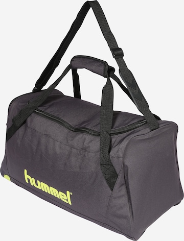 Hummel Спортна чанта 'Action' в сиво: отпред