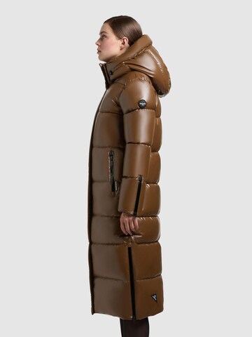 Manteau d’hiver 'Hedd2' khujo en marron