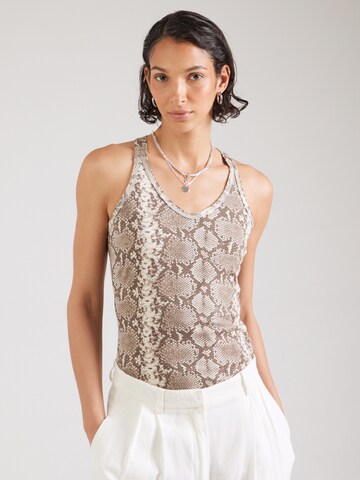 10Days Top (GOTS) in Beige: Vorderseite