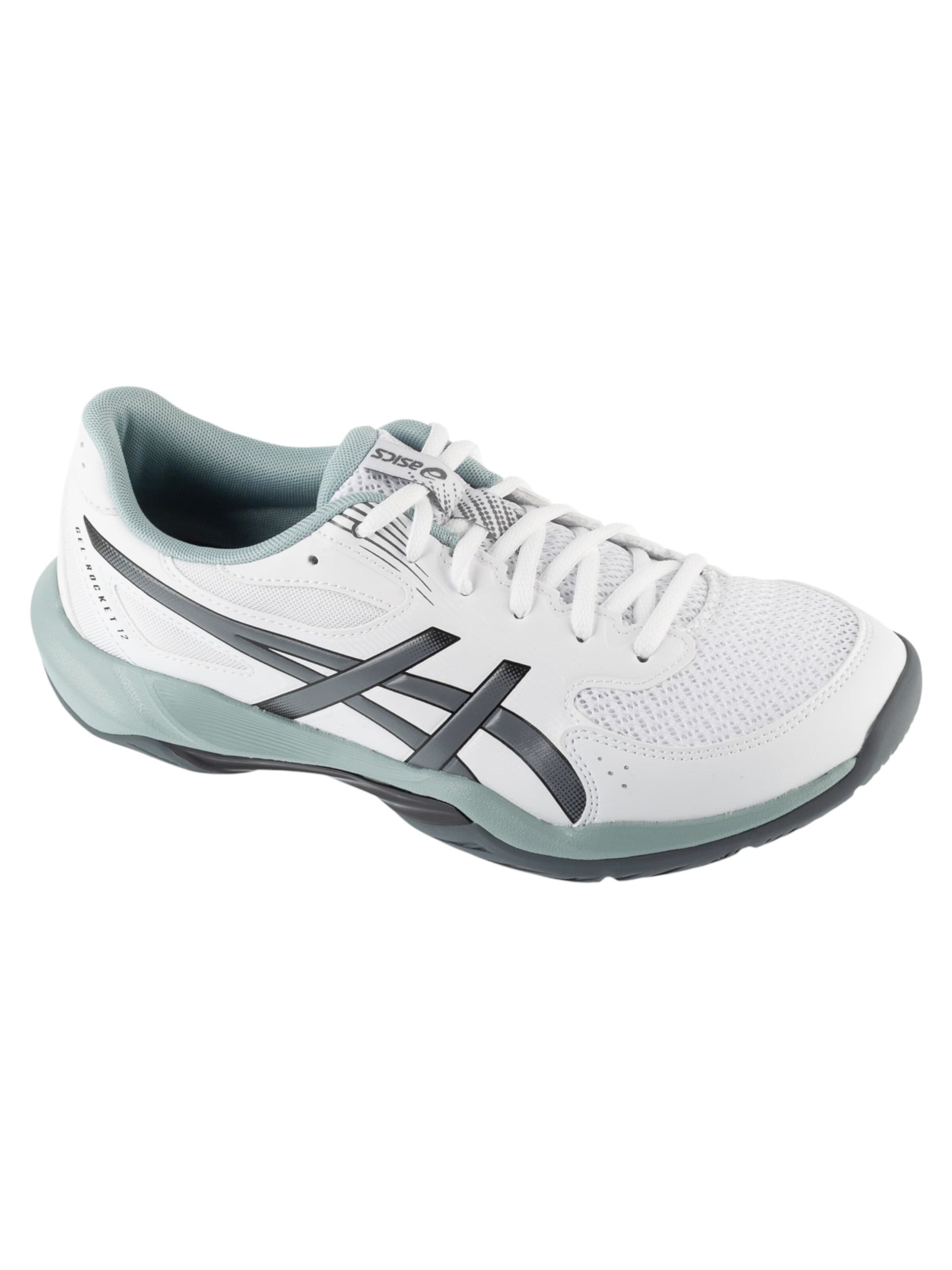 ASICS Sportschuh 'Gel-Rocket 12' in Weiß: Vorderseite