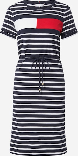 TOMMY HILFIGER Obleka 'ABO' | temno modra / rdeča / bela barva, Prikaz izdelka
