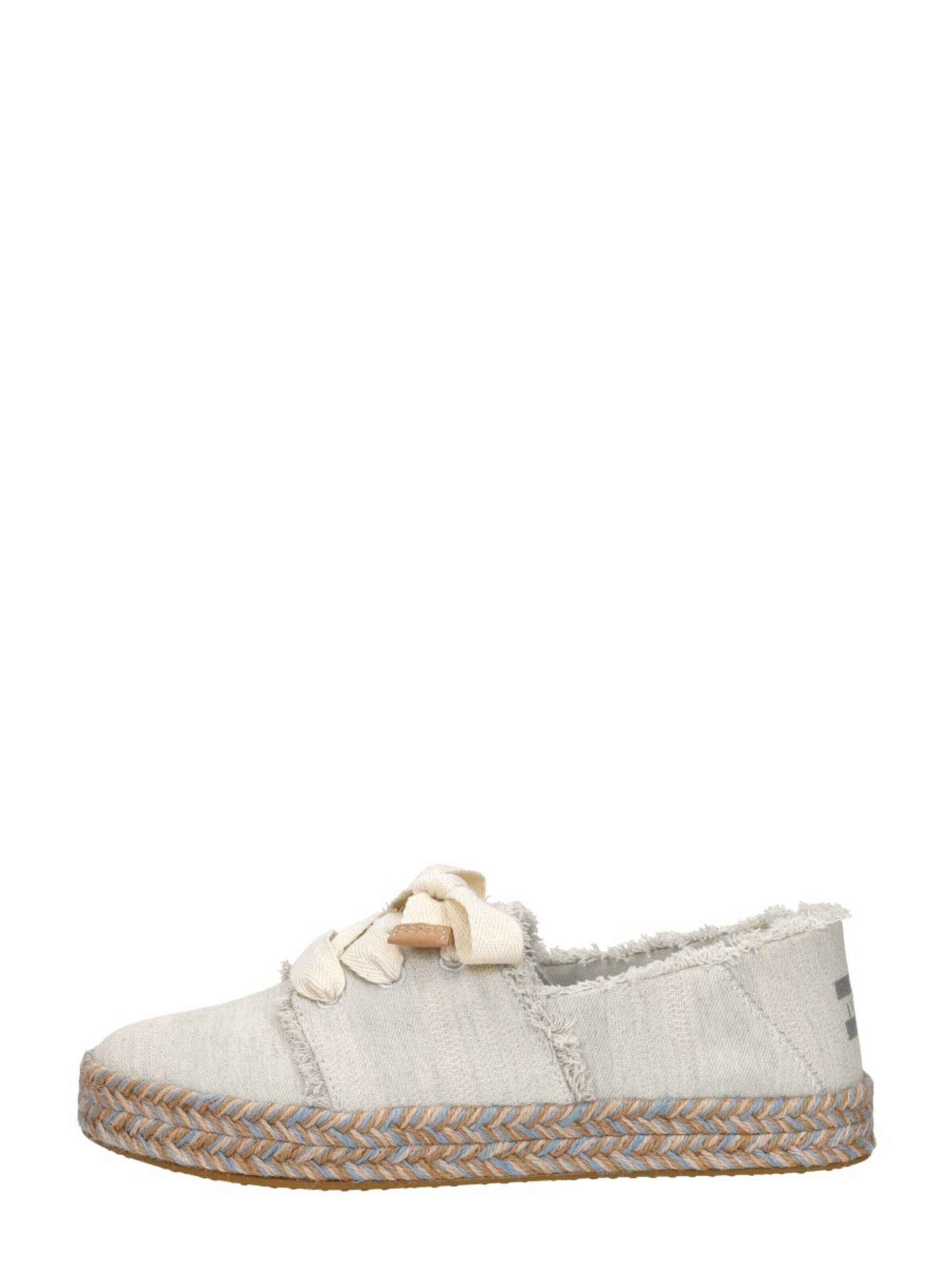 TOMS Veterschoen in Blauw: voorkant