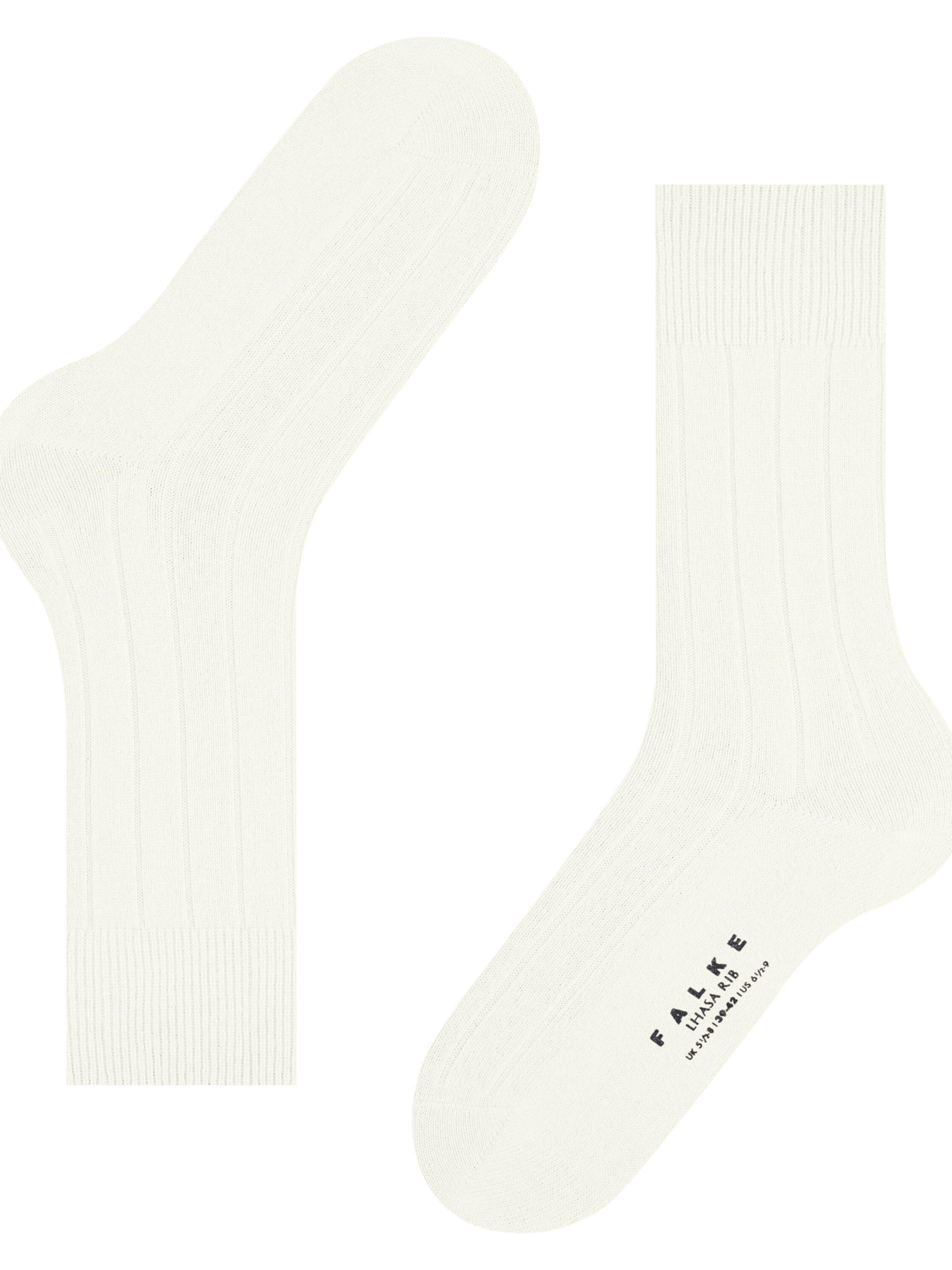 FALKE Socken 'Lhasa Rib'‌‌‌‌‌ in Weiß
