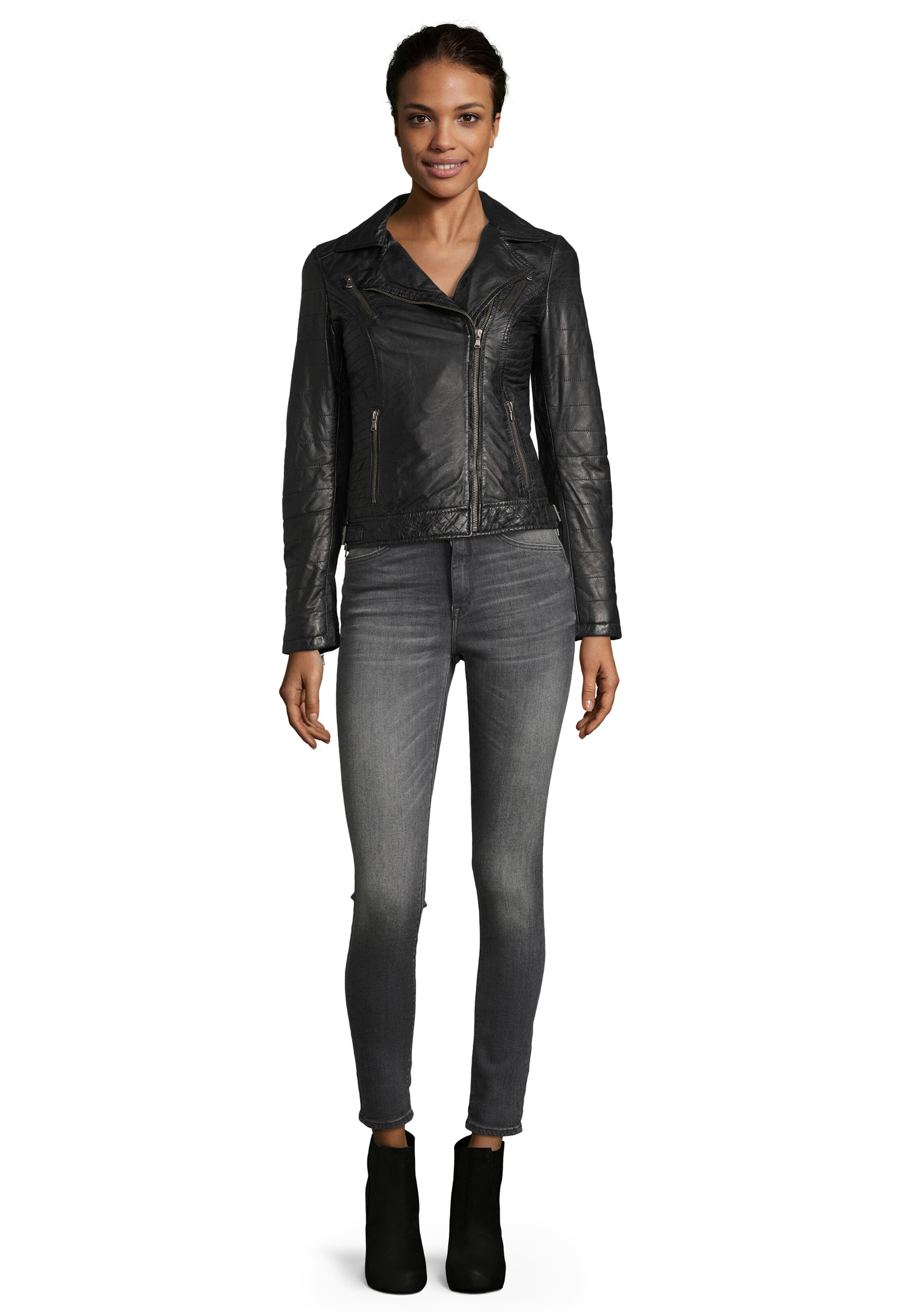 7ELEVEN Between-Season Jacket 'Locky' in Black