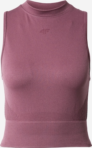 4F Sports Top in Red: front