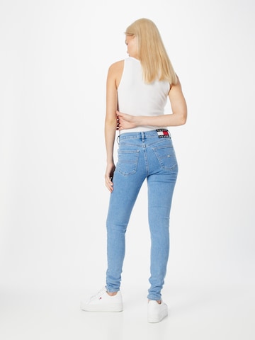 Tommy Jeans Skinny Džíny 'Nora' – modrá