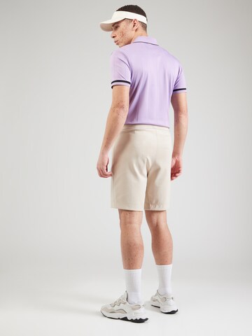 BOSS Regular Shorts 'Headlo' in Beige