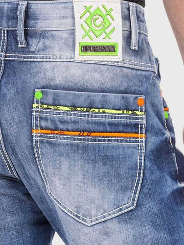 CIPO & BAXX Slimfit Jeans in Blau