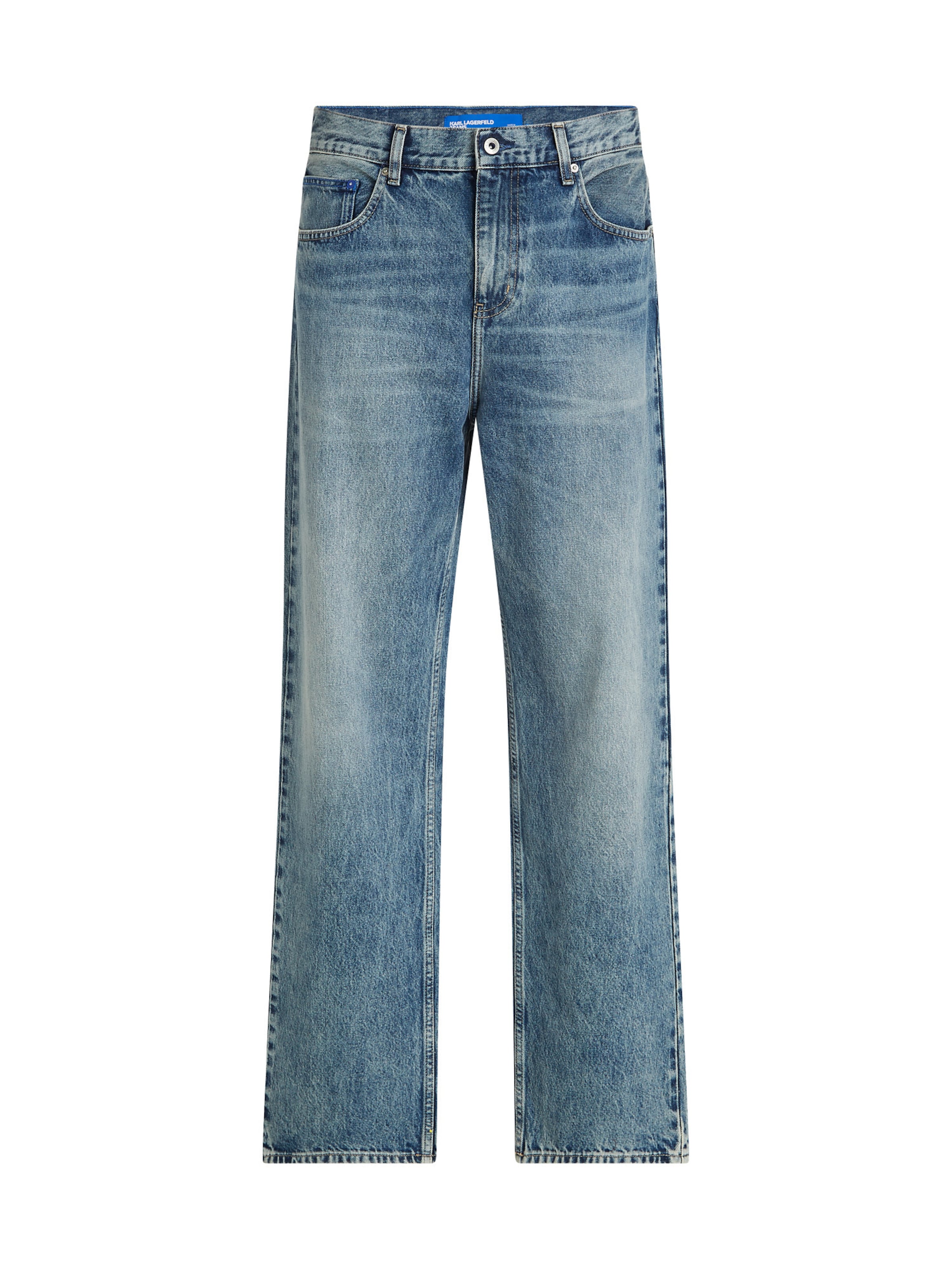 Loosefit Jeans di KARL LAGERFELD JEANS in blu: frontale