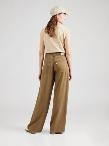 LEVI'S ® Широкий Джинсы 'XL STRAIGHT INFLUENTIAL LADY IN LINEN DENIM' в Зеленый