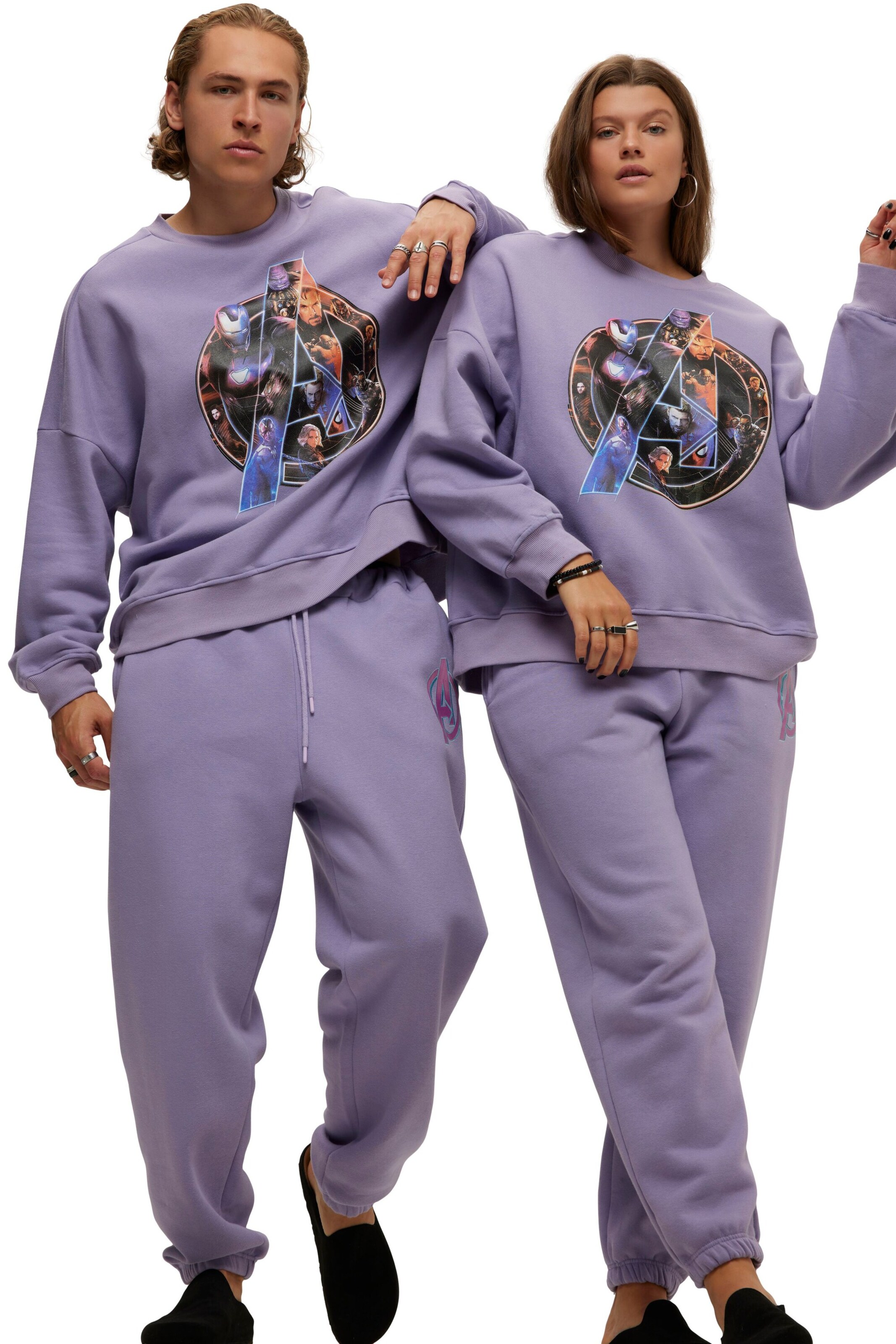 Studio Untold Regular Sweathose in Lila