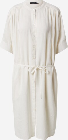 Robe-chemise 'Rosaline' SOAKED IN LUXURY en blanc : devant