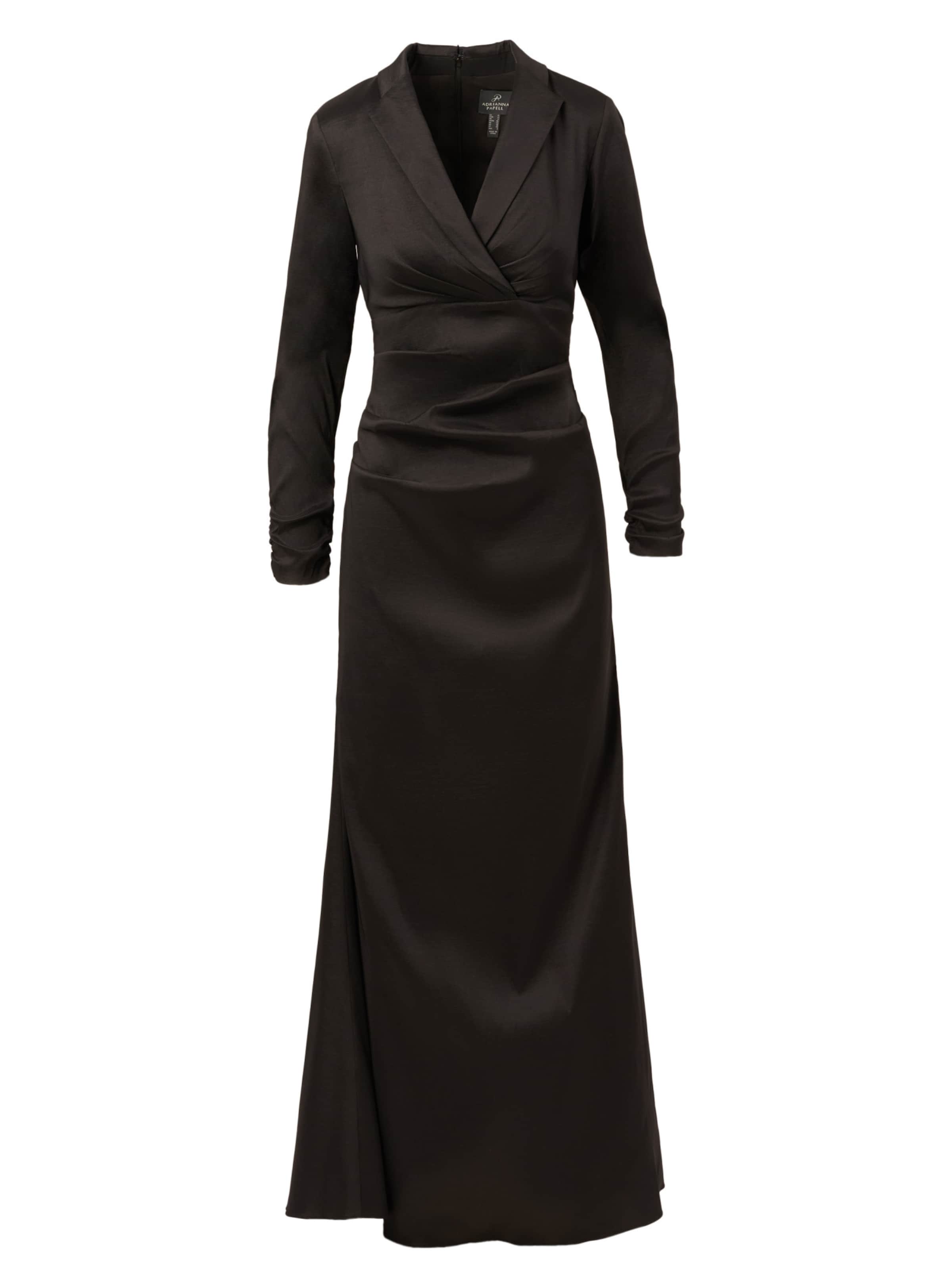 Adrianna Papell Evening dress 'Stretch Taffeta' in Black: front