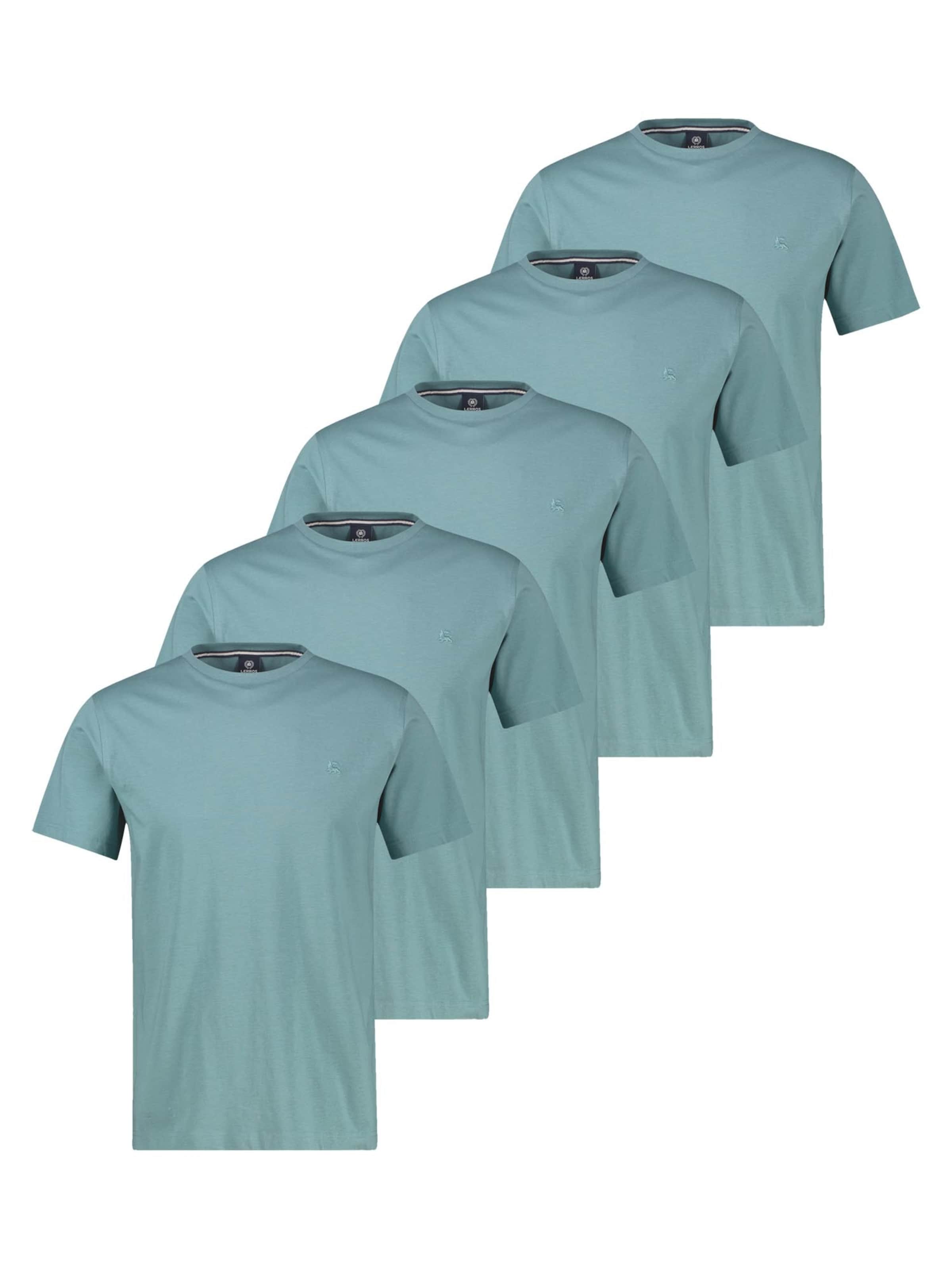 LERROS Shirt 'Basic'‌‌‌‌‌‌‌‌ in Grün: Vorderseite