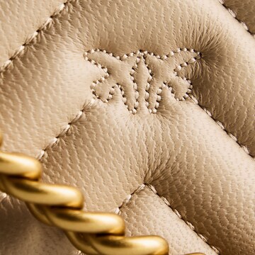 PINKO Crossbody bag 'Love One' in Beige