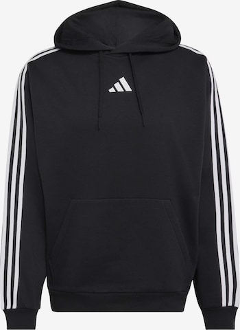juoda ADIDAS SPORTSWEAR Sportinio tipo megztinis: priekis