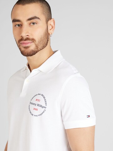 TOMMY HILFIGER Poloshirt in Weiß