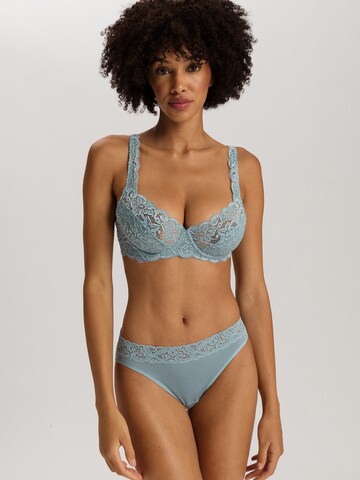 Soutien-gorge ' Moments ' Hanro en bleu : devant