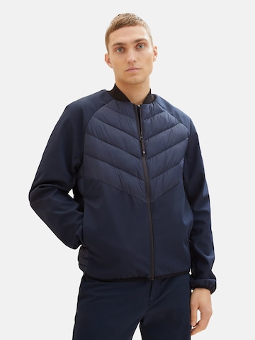 TOM TAILOR DENIM Between-Season Jacket in Blue: front