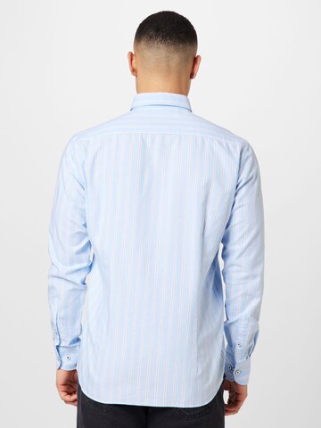 bugatti - Ajuste regular Camisa en azul