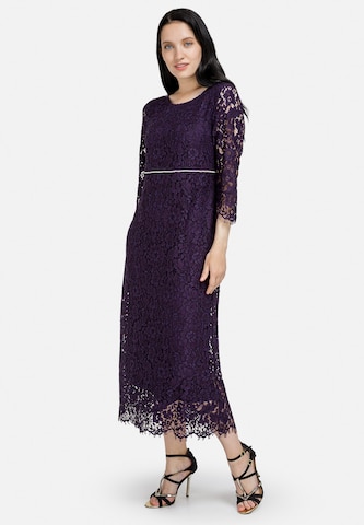 HELMIDGE Cocktail Dress in Purple: front