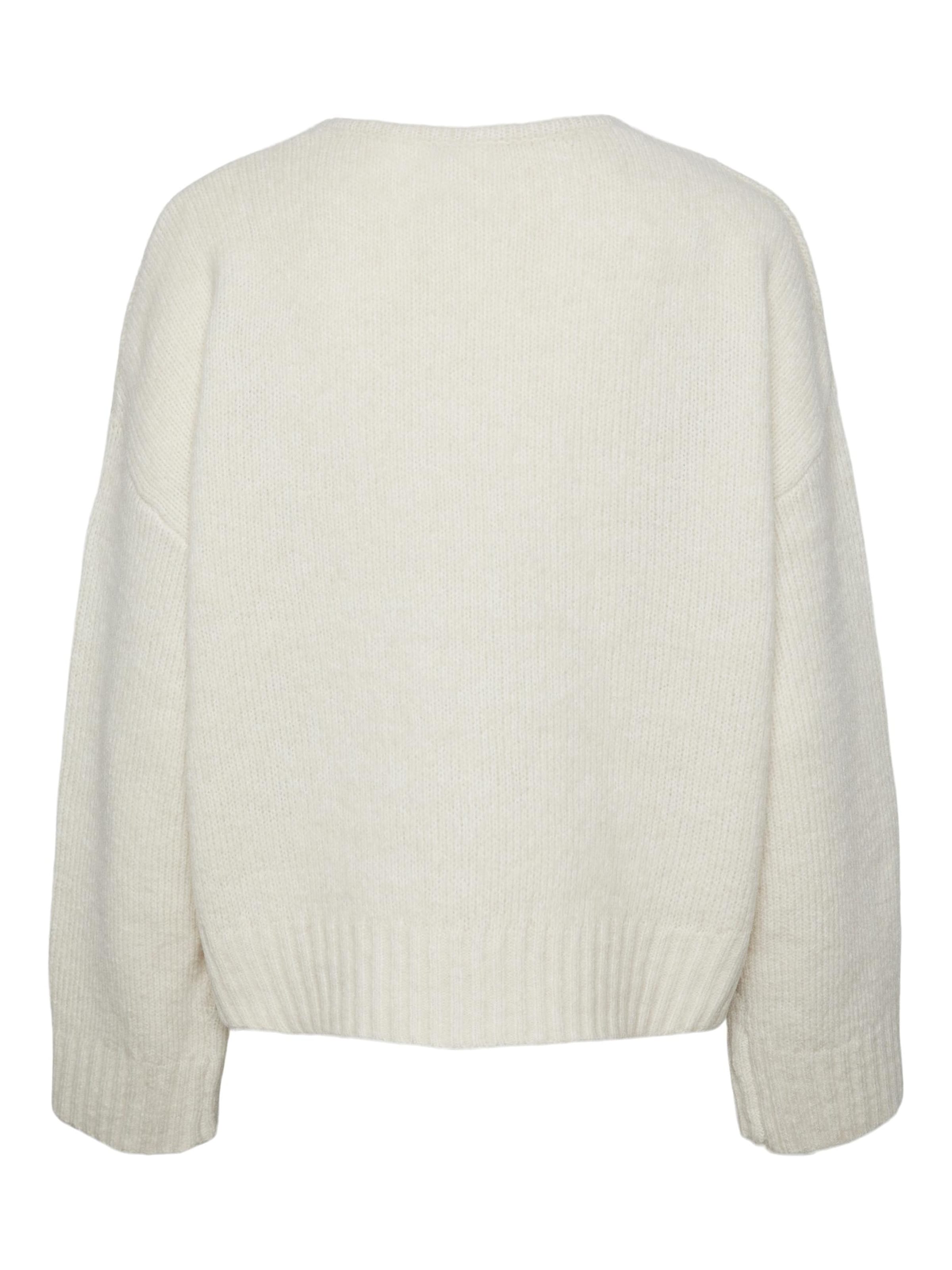 PIECES Sweater 'NANCY' in Beige