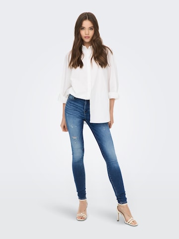 Skinny Jean 'ROYAL' ONLY en bleu