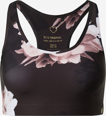 Athlecia Sports Bra 'France' in Black: front
