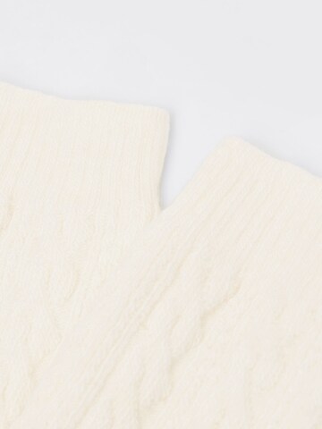 CALZEDONIA Knee High Socks in White