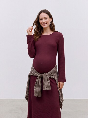 Robe MAMALICIOUS en rouge