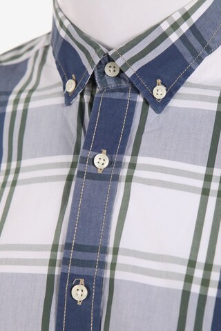 Yorn Button Up Shirt in M in Blue