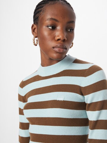 LEVI'S ® Sveter 'Crew Rib Sweater' - Modrá