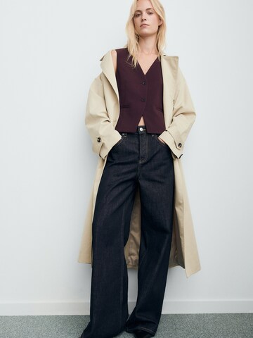 Gilet de costume 'EMMA' MANGO en violet