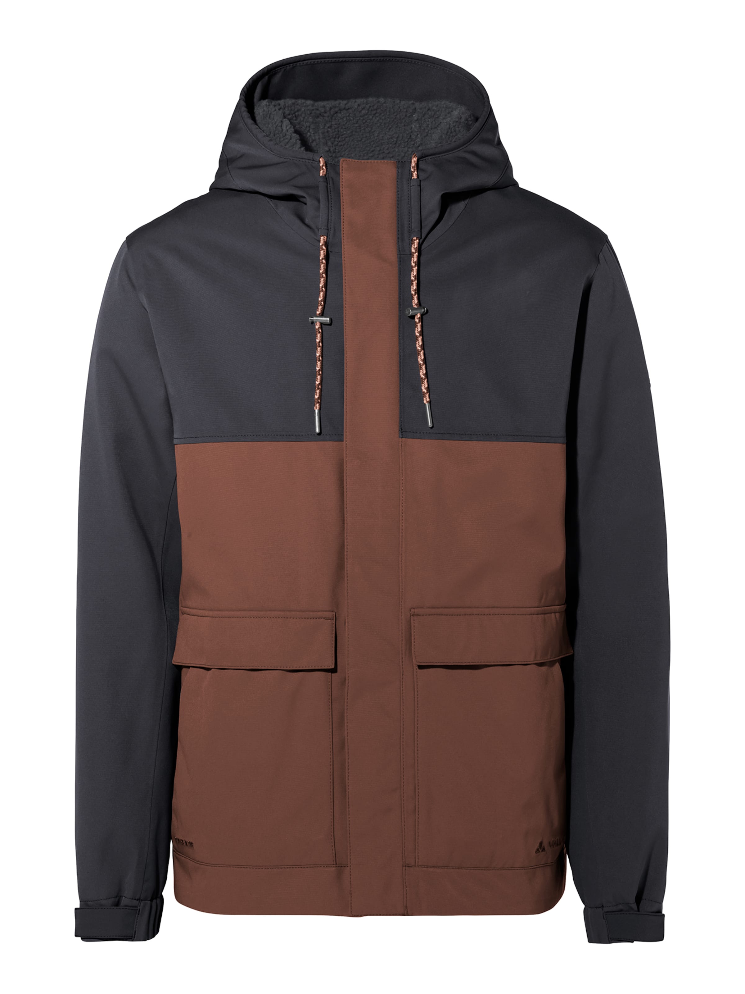 VAUDE Outdoor jacket 'Manukau III' in Brown: front