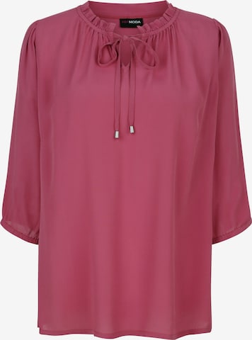 MIAMODA Tunic in Purple: front