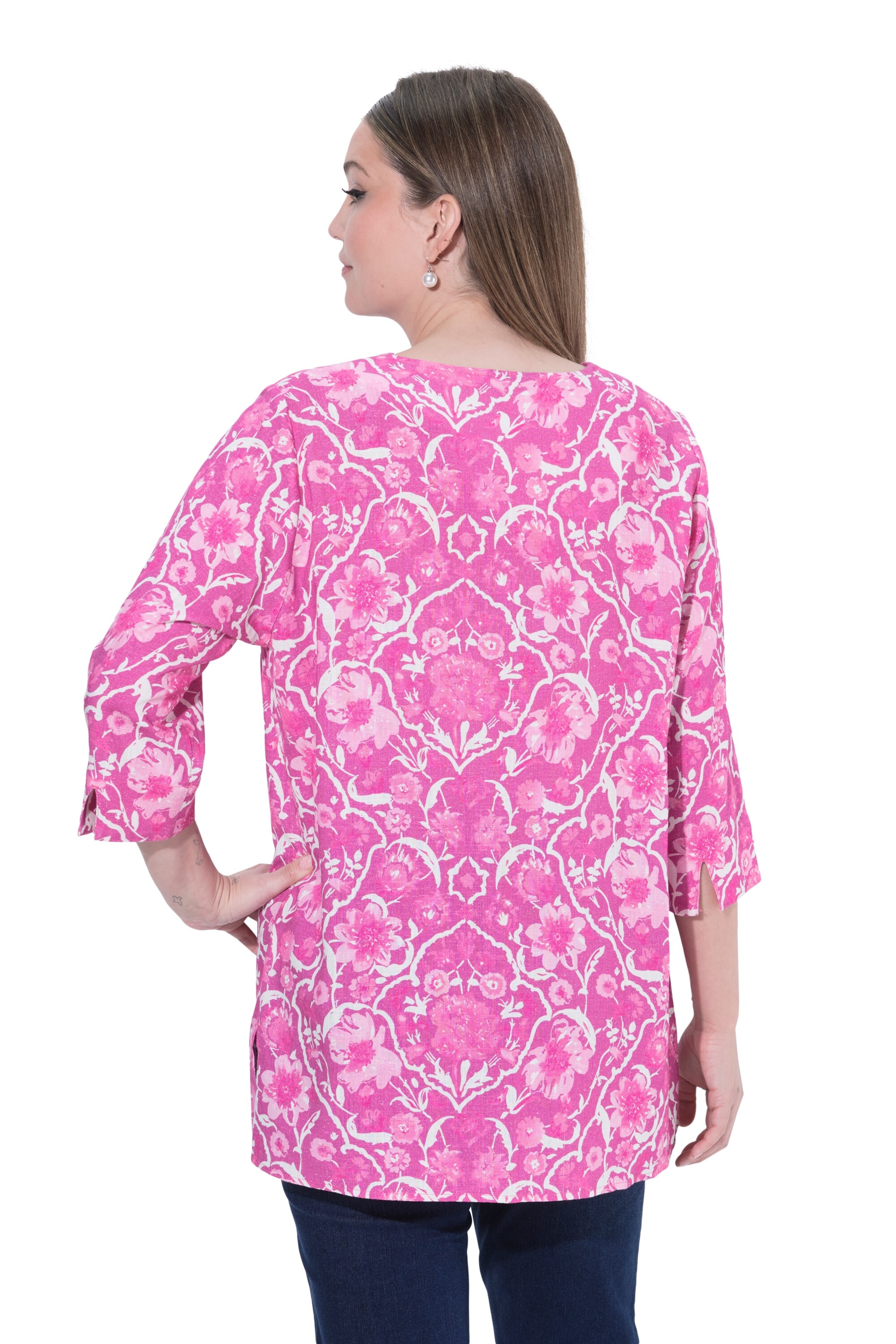 Ulla Popken Tunika in Pink