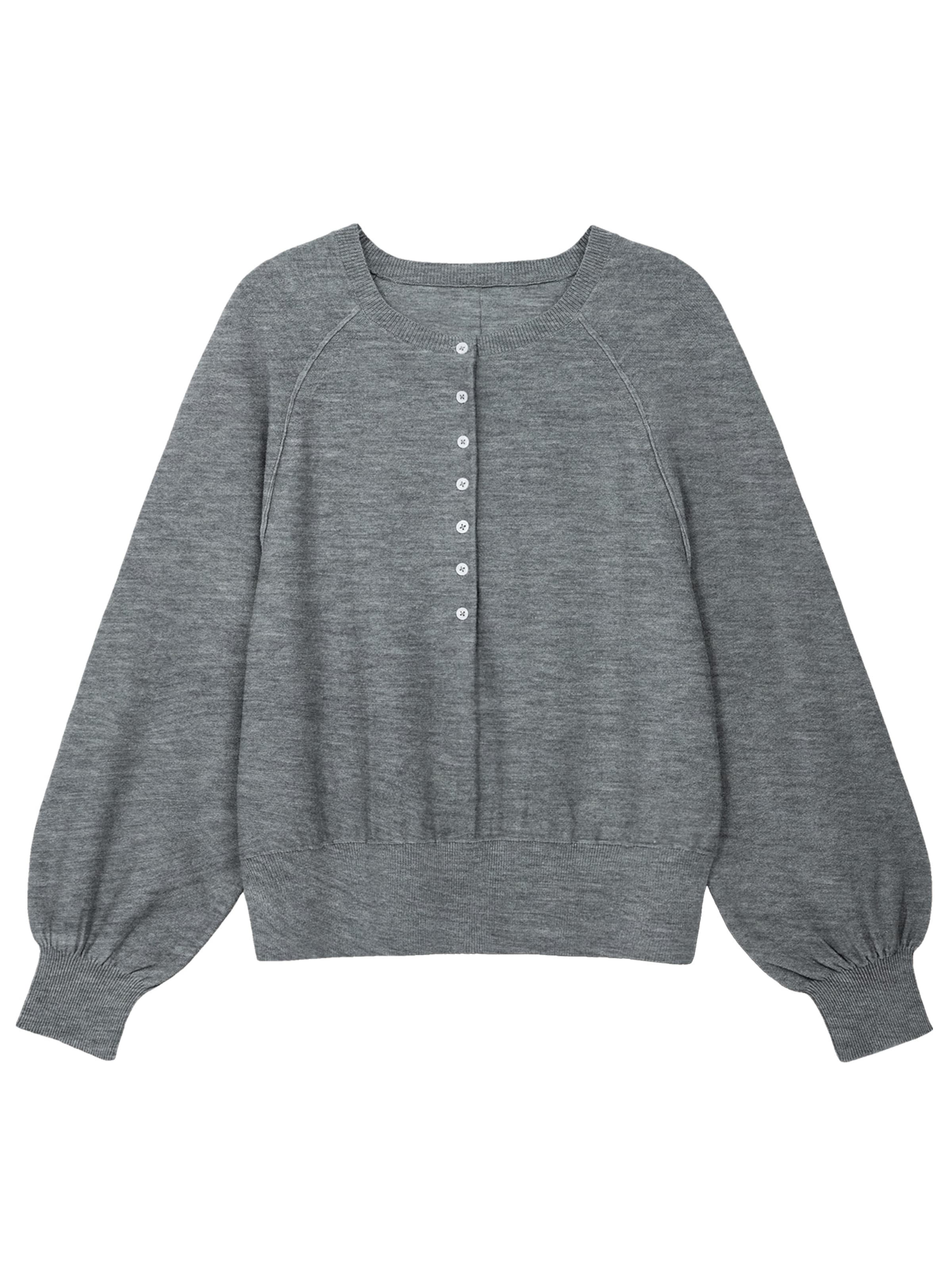 Imily Bela Свитер в Серый: спереди