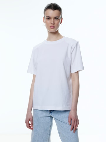 EDITED Koszulka 'Mele' w kolorze biały: przód