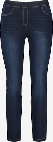 SAMOON Slim fit Jeggings in Blue: front