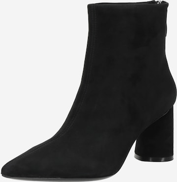 Botine 'Gracey' de la BOSS pe negru: față