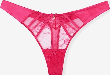 ETAM Thong 'Mascarade' in Pink: front